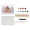 Artists Loft; Gingerbread House Light Up Paint-by-Number Acrylic Surface Kit by Artist's Loft®; Category:Paint by Number; Image:3